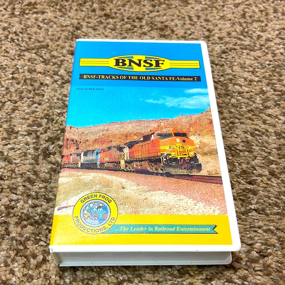 Tracks of the old Santa Fe, volume two VHS  video tape